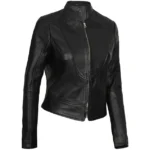 Black Leather Jacket For Women Left Black Leather Jacket For Women Left