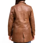 Brown Leather Coat Womens Back Brown Leather Coat Womens Back