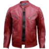 Quilted Biker Leather Jacket Quilted Biker Leather Jacket