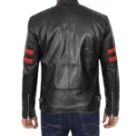 mens-cafe-racer-leather-jacket Black Leather Quilted Jacket Mens