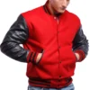 red and black letterman jacket red and black letterman jacket