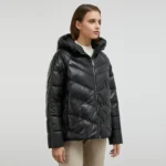 Black Padded Jacket Left