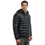 Lightweight Puffer Jacket With Hood Left