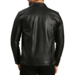 Mens Black Leather Jacket