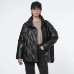 black puffer jackets for women front open black puffer jackets for women front open