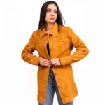 brown suede coat womens front open brown suede coat womens front open