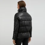 long black puffer jacket back long black puffer jacket back