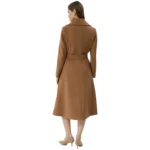 long tan wool coat womens back long tan wool coat womens back