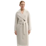 long white wool coat womens front long white wool coat womens front