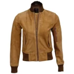 suede biker jacket womens front closure suede biker jacket womens front closure