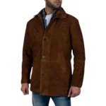 brown suede mens coat right brown suede mens coat right