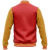 Red And Gold Letterman Jacket