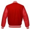 Red Lettermen Jacket