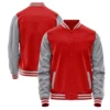 red and gray letterman jacket For men red and gray letterman jacket For men