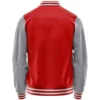 red and grey letterman jacket red and grey letterman jacket