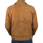 Logan Cowboy Trucker Suede Leather Jacket Logan Cowboy Trucker Suede Leather Jacket