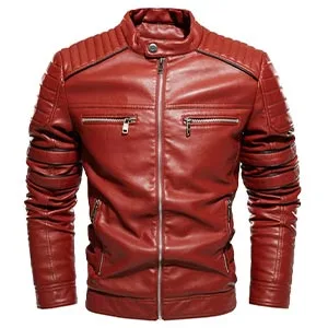 Red Leather Jackets