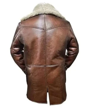 Bane Coat of Batman Dark Knight Genuine Leather Jacket For Sale