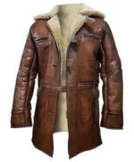 Bane Coat of Batman Dark Knight Leather Jacket