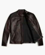 Buy Roadster Black Coffee Leather Jacket Buy Roadster Black Coffee Leather Jacket