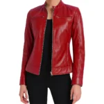 Doge Red Leather Jacket Doge Red Leather Jacket