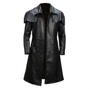 Fallout New Vegas Veteran Ranger NCR Trench Black Coat