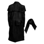 Fallout New Vegas Veteran Ranger NCR Trench Black Coat Back Fallout New Vegas Veteran Ranger NCR Trench Black Coat Back