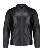 Harrison Black Harrington Leather Jacket