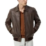Isac Brown Leather Jacket Isac Brown Leather Jacket