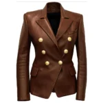 Kim Blazer Cognac Coat Kim Blazer Cognac Coat