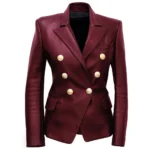 Kim Blazer Maroon Coat Kim Blazer Maroon Coat