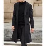 Men's Wool Single Breasted Trench Coat Men's Wool Single Breasted Trench Coat