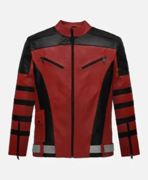 Red One Dwayne Johnson Genuine Leather Jacket