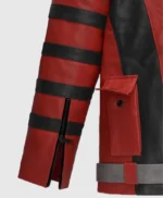 Red One Dwayne Johnson Leather Jacket For Men