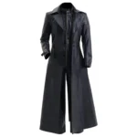 Resident Evil 5 Albert Wesker Leather Trench Coat Resident Evil 5 Albert Wesker Leather Trench Coat