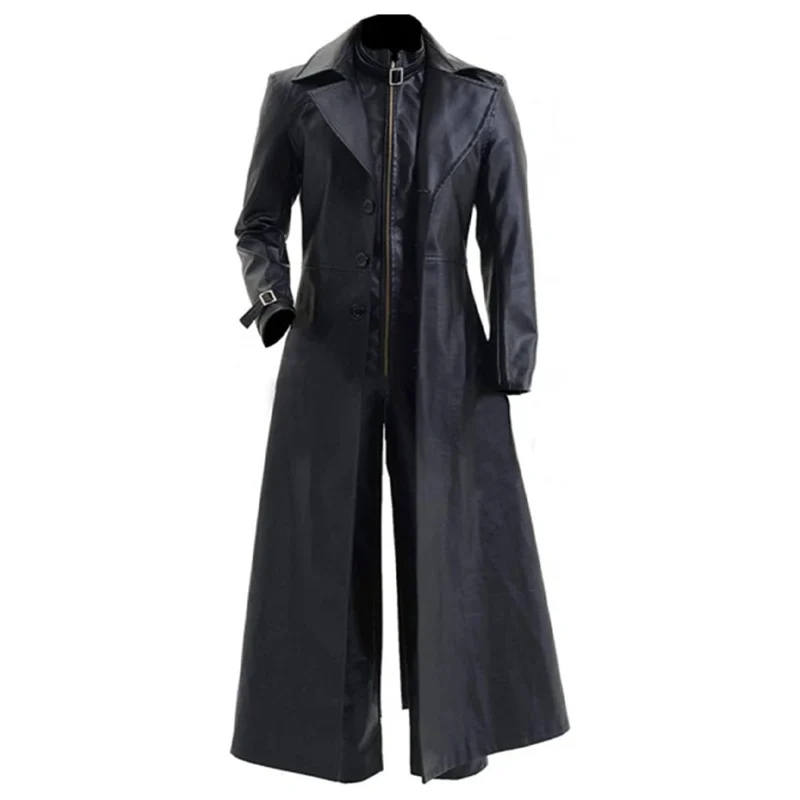 Resident Evil 5 Albert Wesker Leather Trench Coat