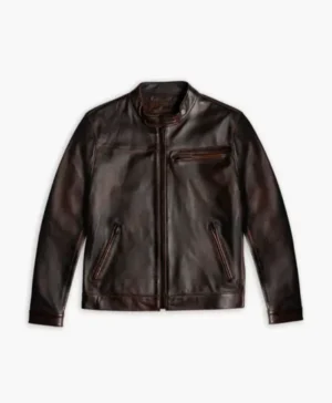 Roadster Black Coffee Leather Jacket