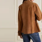 Safari Brown Suede Jacket Safari Brown Suede Jacket