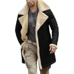 Shearling Black Coat (1)