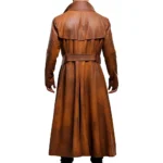 Varello Cowboy Full Length Leather Duster Coat For Men And Women Varello Cowboy Full Length Leather Duster Coat For Men And Women