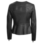 Women's Real Lambskin Biker Black Leather Jacket Women's Real Lambskin Biker Black Leather Jacket