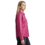 Zenith Leather Pink Shirt Jacket Zenith Leather Pink Shirt Jacket