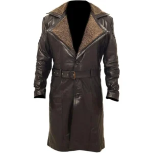 Blade Runner 2049 Brown Leather Coat