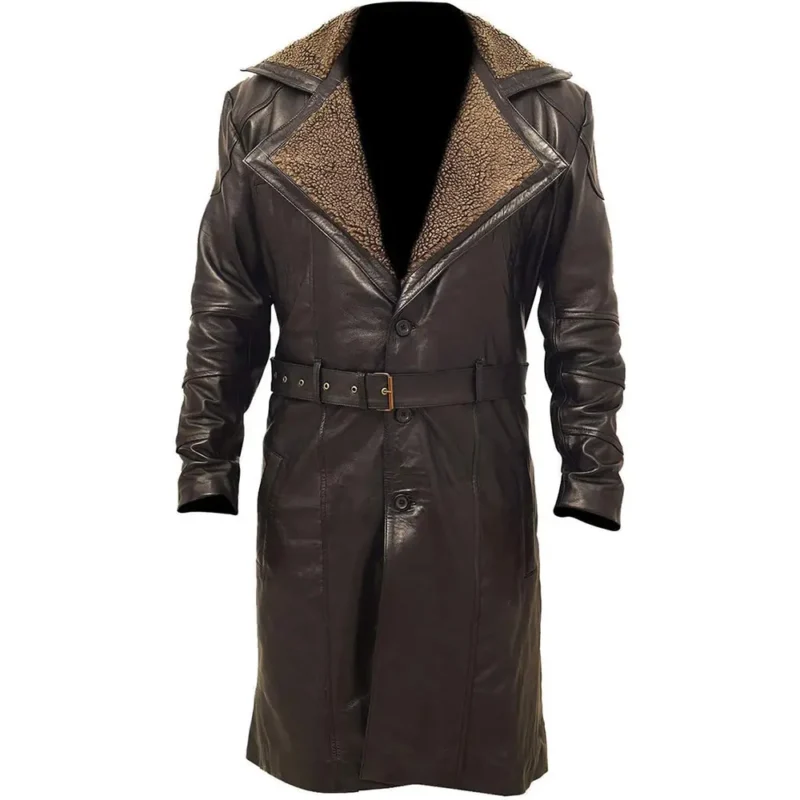Blade Runner 2049 Brown Leather Coat
