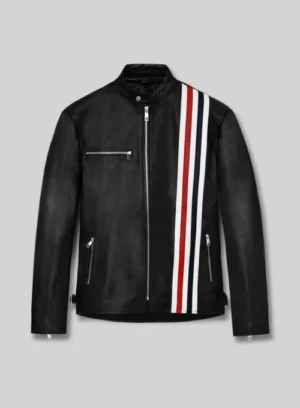 Tom Hardy Venom Mens Black Leather Jacket