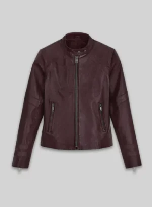 Women Alexandra Daddario San Andreas Leather Jacket