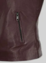 Women Alexandra Daddario San Andreas Leather Jacket close Women Alexandra Daddario San Andreas Leather Jacket close