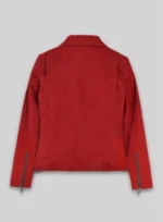 Women’s Jennifer Morrison Once Upon Leather Jacket front Women’s Jennifer Morrison Once Upon Leather Jacket front