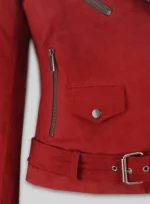 Women’s Jennifer Morrison Once Upon Leather Jacket model Women’s Jennifer Morrison Once Upon Leather Jacket model