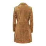 Women's Kandis Suede Tan Brown Coat Back